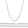 Orostar Sterling Silver 925 1.5mm Italian Round Wheat Chain, Sizes 16'' - 30''