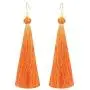 Tassel Earrings - Colorful Layered Tassel Earrings Bohemian Dangle Drop Earrings Shaded Earrings Metal Resin Beaded Earrings Women Girls Tiered Tassel Druzy Stud Earrings Women Gifts （4 Pairs)
