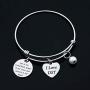 G-Ahora Delta Sigma Theta Sorority Bracelet I Love DST Jewelry Greek Sorority Gift Delta Sigma Theta Sorority Jewelry