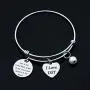 G-Ahora Delta Sigma Theta Sorority Bracelet I Love DST Jewelry Greek Sorority Gift Delta Sigma Theta Sorority Jewelry