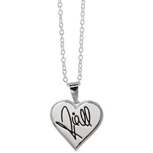 One Direction Niall Signature Heart Necklace One Direction Niall Signature Heart Necklace