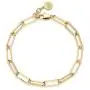 WEARON Dainty Gold Link Chain Bracelet for Women 14K Gold Plated Simple Delicate Cable Link Chain Handmade Minimalist Jewelry Retro Personality Bracelet Adjustable Thin Cuban Link Chain Paperclip WEARON Dainty Gold Link Chain Bracelet for Women 14K Gold Plated Simple Delicate Cable Link Chain Handmade Minimalist Jewelry Retro Personality Bracelet Adjustable Thin Cuban Link Chain Paperclip