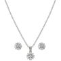 Montana Silversmiths Simply Brilliant Flower Jewelry Set