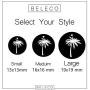 Palm Tree Necklace Tiny Pendant Nature Lover Jewely Dainty Charm Gift Ideas