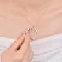 925 Sterling Silver Ring Holder Necklace For Women Elegant Rhombic Necklace Nurse Gifts Zirconia Engagement Ring Holder Jewelry Best Gifts For Wife 925 Sterling Silver Ring Holder Necklace For Women Elegant Rhombic Necklace Nurse Gifts Zirconia Engagement Ring Holder Jewelry Best Gifts For Wife