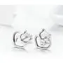 Cute Cat Earrings Stud Pearl Earrings for Women Mouse Cubic Zircon Hypoallergenic Earrings Christmas Birthday Gift Cute Cat Earrings Stud Pearl Earrings for Women Mouse Cubic Zircon Hypoallergenic Earrings Christmas Birthday Gift