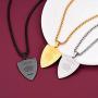 FaithHeart Joshua 1:9/Proverbs 4:23/Philippians 4:13/Luke 1:37 Bible Verse Pendant Necklace, 18K Gold Plated/Stainless Steel Shield/Dog Tag Jewelry with 3MM Box Chain