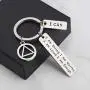 FUSTMW AA Symbol Keychain Sobriety Gifts Alcoholics Anonymous Gifts Addiction Recovery Jewelry I Am Strong I Am Loved I Am Enough New Beginnings Gift FUSTMW AA Symbol Keychain Sobriety Gifts Alcoholics Anonymous Gifts Addiction Recovery Jewelry I Am Strong I Am Loved I Am Enough New Beginnings Gift