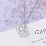 Unicorn Necklace for Women Girls Gift for Mothers Day Christmas Birthday Graduation w/ Sterling Silver Heart Pendant Girlfriend Mother Daughter Jewelry