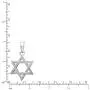Honolulu Jewelry Company Sterling Silver Jewish Star of David Necklace Pendant with 18'' Box Chain Honolulu Jewelry Company Sterling Silver Jewish Star of David Necklace Pendant with 18'' Box Chain
