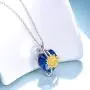ONEFINITY Sunflower Necklace 925 Sterling Silver Sunflower Crystal Necklaces Sunflower Jewelry for Women Girls Gifts ONEFINITY Sunflower Necklace 925 Sterling Silver Sunflower Crystal Necklaces Sunflower Jewelry for Women Girls Gifts