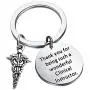 BAUNA Nursing Instructor Key Ring Thank You Gift Idea for Clinical Nurse Teacher Thank You for Being Such a Wonderful Clinical Instructor Keychain BAUNA Nursing Instructor Key Ring Thank You Gift Idea for Clinical Nurse Teacher Thank You for Being Such a Wonderful Clinical Instructor Keychain