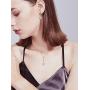 UDORA Zirconia Teardrop Long Earrings Necklace Bridal Bridesmaid Jewelry Sets Wedding Prom Women Gifts