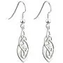 Biddy Murphy Trinity Knot Earrings Celtic Knot Sterling Silver Made in Ireland Biddy Murphy Trinity Knot Earrings Celtic Knot Sterling Silver Made in Ireland