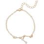 Cancer Zodiac Necklace and Bracelet, Astrology Jewelry Set for Women (2 Pieces)
