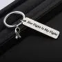 ENSIANTH Cancer Awareness Keychain Her Fight is My Fight Keychain Cancer Survivor Gift Cancer Fighter Gift ENSIANTH Cancer Awareness Keychain Her Fight is My Fight Keychain Cancer Survivor Gift Cancer Fighter Gift