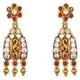 TARINIKA Anadhi Antique Gold-Plated Indian Jewelry Set with Necklace and Earrings
