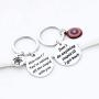 AKTAP Funny Captain America Bucky Friendship Keychain Don‘t do Anything Stupid til I get Back Comic Inspire Gift for BFF