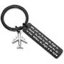 FUSTMW Pilot Gift Flight Attendant Gift Fly Safe Keychain Traveling Gifts May Your Air Be Clear The Flight Be Smooth The Plane Be Safe Airplane Jewelry FUSTMW Pilot Gift Flight Attendant Gift Fly Safe Keychain Traveling Gifts May Your Air Be Clear The Flight Be Smooth The Plane Be Safe Airplane Jewelry