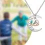 BAUNA Grandma Nana Heart Pendant Necklace I Love You To The Moon And Back Grandmother Jewelry from Granddaughter Grandson BAUNA Grandma Nana Heart Pendant Necklace I Love You To The Moon And Back Grandmother Jewelry from Granddaughter Grandson
