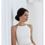 SWEETV Crystal Wedding Bridal Earrings for Brides Bridesmaid, Long Teardrop Chandelier Dangle Earrings for Women Prom
