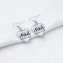 AKTAP Friends TV Show Inspired Featuring Mohamed Drissi Drop Earrings Movie TV Series Jewelry Gift