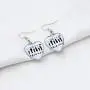 AKTAP Friends TV Show Inspired Featuring Mohamed Drissi Drop Earrings Movie TV Series Jewelry Gift
