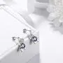 Aurora Tears Elephant Jewelry Women 925 Sterling Silver Earrings/Rings Crystal Cubic Zirconia Jewelry