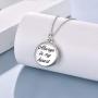 ONEFINITY Sterling Silver Always in My Heart Urn Necklace for Ashes Cremation Jewelry for Ashes of Loved Ones Keepsake Jewelry