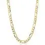 Kooljewelry 14k Yellow Gold Filled Figaro Necklace (3.3 mm, 4.2 mm, 5.2 mm, 6 mm, 7.8 mm or 8.6 mm) Kooljewelry 14k Yellow Gold Filled Figaro Necklace (3.3 mm, 4.2 mm, 5.2 mm, 6 mm, 7.8 mm or 8.6 mm)