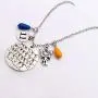 HANRESHE Stranger Things Necklace Girl Accessories Eleven Alphabet Light Demogorgon Wall with Monster Letters Charms Pendant Cosplay Women Gift HANRESHE Stranger Things Necklace Girl Accessories Eleven Alphabet Light Demogorgon Wall with Monster Letters Charms Pendant Cosplay Women Gift