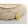 ZLXPRO Virgin Mary Necklace Blessed Mother Gold Pendant Christening Jewelry Sterling Silver Catholic Gift for Women Mom Sister