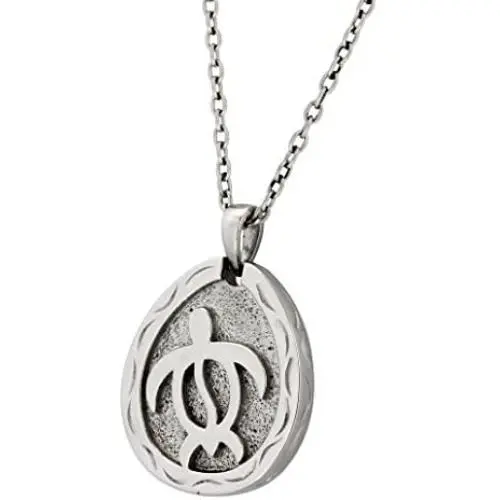 Hawaiian Jewelry by Austaras - Honu Sea Turtle Pendant - Good Luck and Protection Everywhere You Go Hawaiian Jewelry by Austaras - Honu Sea Turtle Pendant - Good Luck and Protection Everywhere You Go