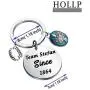HOLLP The Originals Jewelry Salvatore Stefan Fans Gift Team Salvatore Stefan Since 1864 Keychain Gift for TV Fans