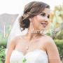 Acedre Bride Silver Bridal Necklace Earrings Set Crystal Wedding Jewelry Set Rhinestone Choker Necklace for Women and Girls (Set of 3)