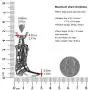 HZMAN Fashion Stainless Steel 3D Western Cowboy Boots Charm Jewelry Gothic Skull Scorpion Pattern Pendant Necklace 22 + 2 Inch Chain
