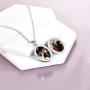 Picture Locket Necklace Sterling Silver That Holds Pictures Photo Butterfly Necklace Custom Personalized Memory Butterfly Locket Pendant Necklace Jewelry Gifts for Women Teens Girlfriend Her Mother