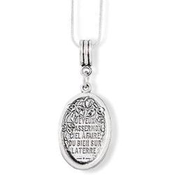 Emerald Park Jewelry Mother Teresa | Saint Teresa Patron Saint of Flowers and The Little Ways Beautiful Medal for Those That Love Saint Teresa