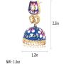 Indotribe Bollywood Earrings Jhumka Earrings For Women Indian Earrings For Women Jhumka Earrings Meenakari Earrings Indian Jewelry For Women Earrings Indian Jhumka Earrings Indian Earrings