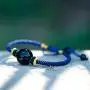 Jewever Obsidian Bracelet Handmade Knot Braided Lucky Rope Charms Gifts for Women and men 14mm Adjustable Band Unisex Jewever Obsidian Bracelet Handmade Knot Braided Lucky Rope Charms Gifts for Women and men 14mm Adjustable Band Unisex