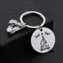 WSNANG Boxing Gift Just a Girl Who Loves Boxing Keychain Boxing Glove Keychain Boxing Lovers Gift Boxing Workout Gift Fitness Gift