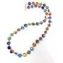 Authentic Murano Glass Millefiori Bead Necklace - Made in Italy Authentic Murano Glass Millefiori Bead Necklace - Made in Italy