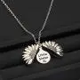 Big Sis Middle Sis Little Sis 3 Piece Sunflower Open Locket Sisters Necklace Set Big Sis Middle Sis Little Sis 3 Piece Sunflower Open Locket Sisters Necklace Set