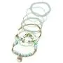 Finrezio 3 Sets Bohemian Beaded Bracelets for Women Multilayer Stretch Stackable Bracelet Set Multicolor Jewelry Finrezio 3 Sets Bohemian Beaded Bracelets for Women Multilayer Stretch Stackable Bracelet Set Multicolor Jewelry