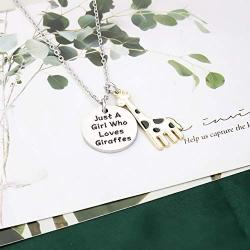 FAADBUK Funny Giraffes Bracelet Animal Lover Gift Just A Girl Who Loves Giraffes Jewelry Bracelet Giraffes Lover Gift Giraffes Jewelry