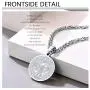 PROSTEEL Stainless Steel Saint Benedict Medal Necklace, Protection Jewelry for Men Women, 18K Real Gold Plated, 22inch-24inch Adjustable, Come Gift Box PROSTEEL Stainless Steel Saint Benedict Medal Necklace, Protection Jewelry for Men Women, 18K Real Gold Plated, 22inch-24inch Adjustable, Come Gift Box