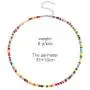 Bohemian Seed Bead Necklaces Adjustable Glass Beaded Choker Colorful Summer Hawaii Tiny Beaded Boho Choker Handmade Jewelry for Women Girls Bohemian Seed Bead Necklaces Adjustable Glass Beaded Choker Colorful Summer Hawaii Tiny Beaded Boho Choker Handmade Jewelry for Women Girls
