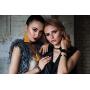 Dcfywl731 Long Tassel Necklace Earrings Set for Women Long Dainty Tassel Dangle Earrings Bohemian Jewelry Set for Girl