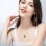 EleShow I Love You with All My Heart Pendant Necklaces Jewelry for Women, Anniversary Mothers Gifts for her