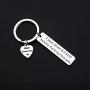 CENWA 1st 5th 10th 20th Wedding Anniversary Keychain for Couples First Anniversary Five Ten Twenty Years Anniversary Jewelry